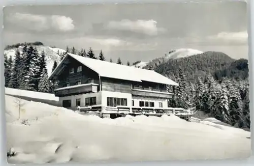 Wertach Cafe Pension Alpenhaus  * 1955