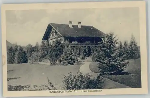 Hohenschwangau Hohenschwangau Haus Sonnenblick x / Schwangau /Ostallgaeu LKR