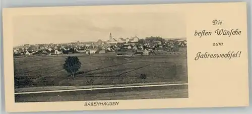 Babenhausen Schwaben Babenhausen Mini AK * / Babenhausen /Unterallgaeu LKR