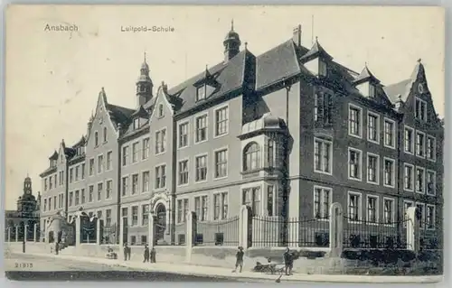 Ansbach Mittelfranken Luitpold Schule  x 1910
