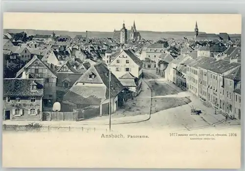 Ansbach Mittelfranken Ansbach Mittelfranken  ungelaufen ca. 1900 / Ansbach /Ansbach LKR