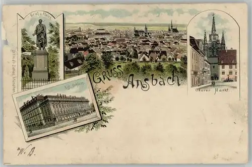 Ansbach Mittelfranken  x 1900