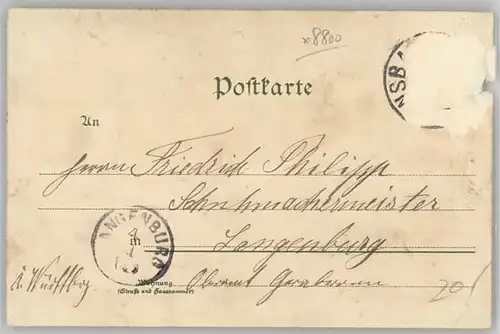 Ansbach Mittelfranken  x 1900