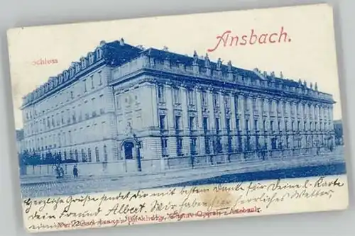 Ansbach Mittelfranken Ansbach Mittelfranken  x 1900 / Ansbach /Ansbach LKR