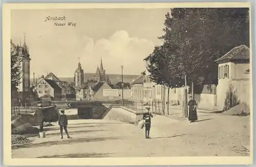 Ansbach Mittelfranken Ansbach Mittelfranken  ungelaufen ca. 1920 / Ansbach /Ansbach LKR