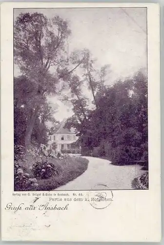 Ansbach Mittelfranken  x 1899