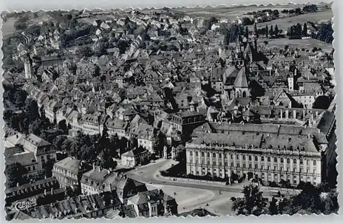 Ansbach Mittelfranken Ansbach Mittelfranken Fliegeraufnahme ungelaufen ca. 1955 / Ansbach /Ansbach LKR