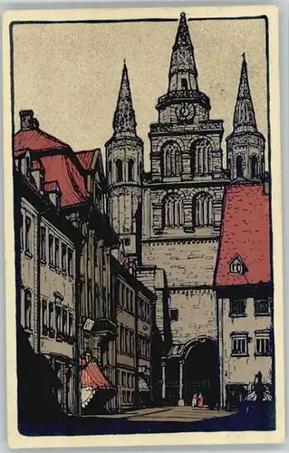 Ansbach Mittelfranken Gumbertus Kirche  x 1912