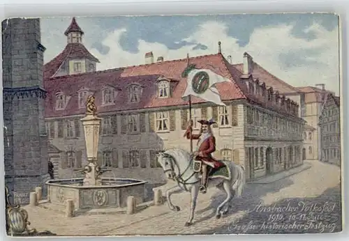 Ansbach Mittelfranken Volksfest x 1910