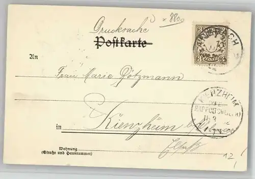 Ansbach Mittelfranken  x 1901