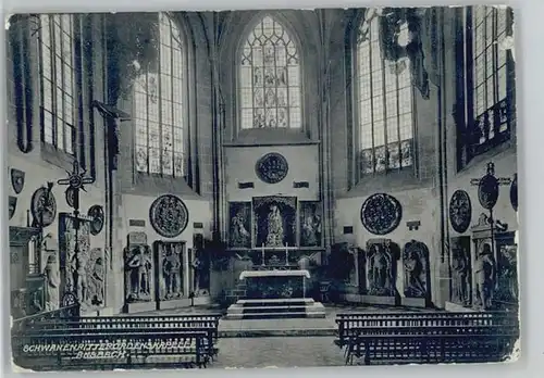 Ansbach Mittelfranken Schwanen Ritter Ordens Kapelle x 1915