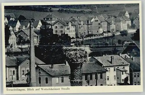 Treuchtlingen Treuchtlingen Wettelsheimer Strasse ungelaufen ca. 1955 / Treuchtlingen /Weissenburg-Gunzenhausen LKR