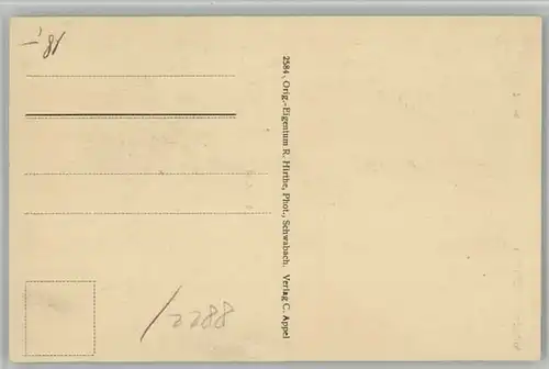 Wassertruedingen Wassertruedingen  ungelaufen ca. 1910 / Wassertruedingen /Ansbach LKR