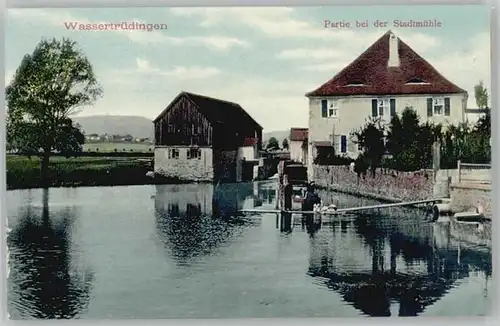 Wassertruedingen Wassertruedingen  ungelaufen ca. 1920 / Wassertruedingen /Ansbach LKR