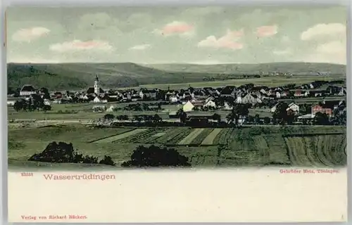 Wassertruedingen Wassertruedingen  ungelaufen ca. 1900 / Wassertruedingen /Ansbach LKR