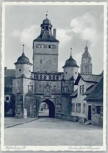 Weissenburg Bayern Ellinger Tor  