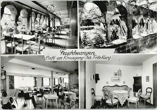 Feuchtwangen Cafe Kreuzgang x 1963
