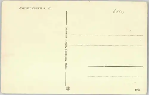 Assmannshausen Assmannshausen  * / Ruedesheim am Rhein /