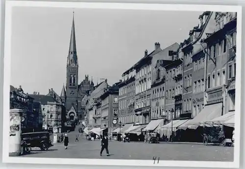 Altenburg Thueringen Altenburg [handschriftlich] Markt Bruederkirche * / Altenburg /Altenburger Land LKR