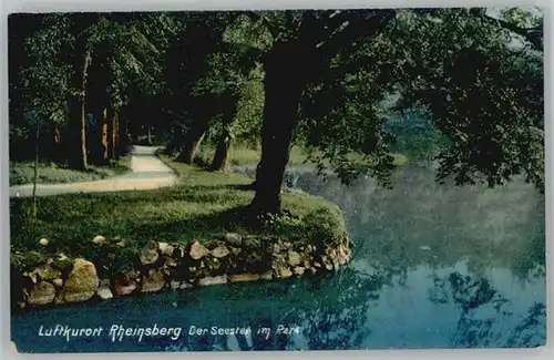Rheinsberg Rheinsberg See Park * / Rheinsberg /Ostprignitz-Ruppin LKR