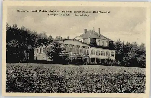 Bad Nenndorf Restaurant Walhalla *