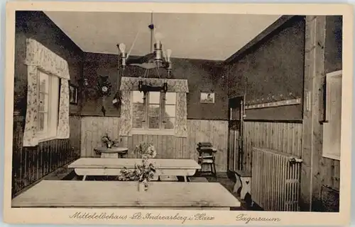 St Andreasberg Mittelelbehaus Tagesraum *