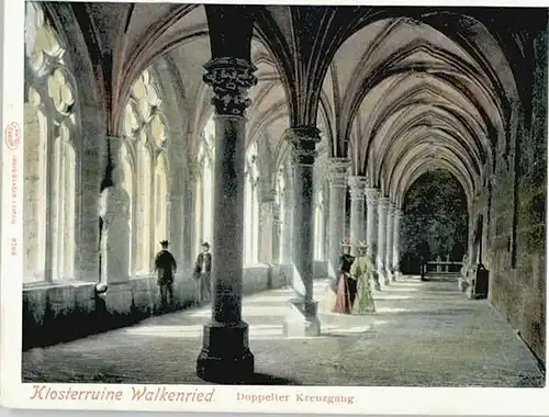 Walkenried Klosterruine Doppelter Kreuzgang *