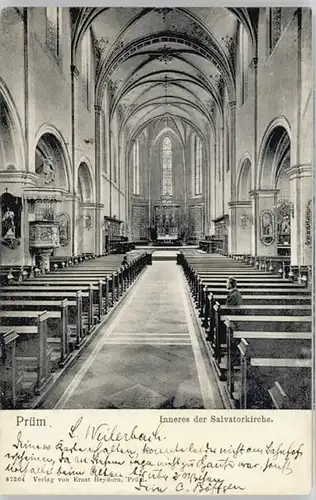 Pruem Eifel Salvatorkirche x / Pruem /Eifelkreis Bitburg-Pruem LKR