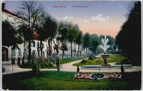 we38627 Saarburg Saar Saarburg Freiheitsplatz x Kategorie. Saarburg Alte Ansichtskarten