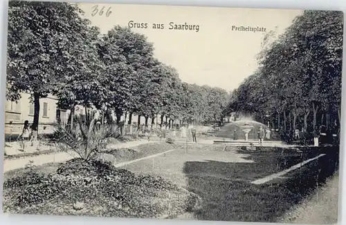 we38630 Saarburg Saar Saarburg Freiheitsplatz x Kategorie. Saarburg Alte Ansichtskarten