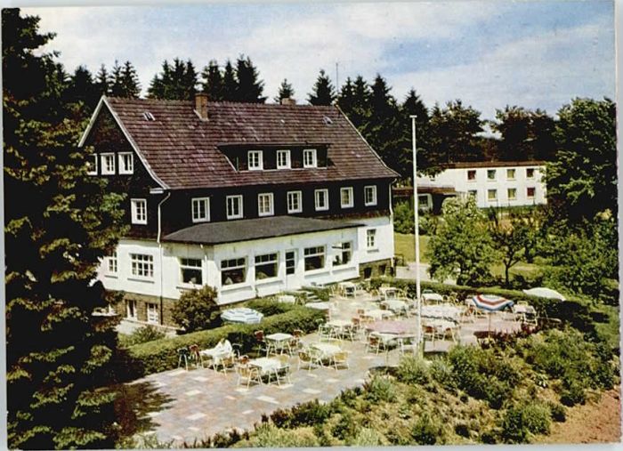 Marienheide Marienheide Hotel Seehaus Nanny Fliegeraufnahme