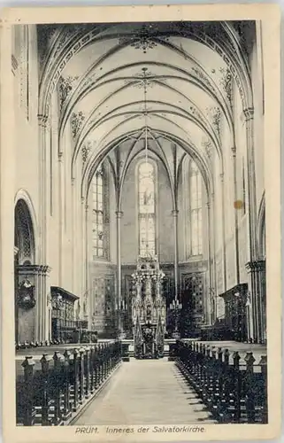 Pruem Eifel Salvatorkirche * / Pruem /Eifelkreis Bitburg-Pruem LKR