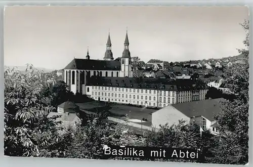 Pruem Eifel Basilika Abtei * / Pruem /Eifelkreis Bitburg-Pruem LKR