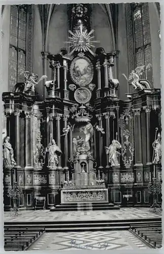 Pruem Eifel Salvatorkirche Altar * / Pruem /Eifelkreis Bitburg-Pruem LKR