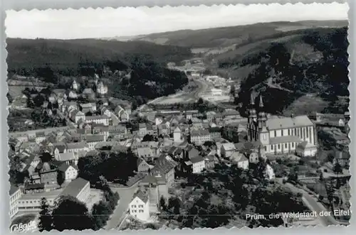 Pruem Eifel Fliegeraufnahme * / Pruem /Eifelkreis Bitburg-Pruem LKR