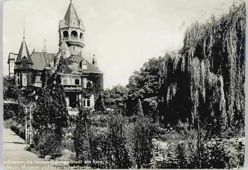 Nordhausen Thueringen Nordhausen Museum Botanischer Garten * / Nordhausen Harz /Nordhausen LKR