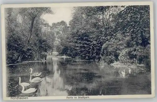 Nordhausen Thueringen Nordhausen Stadtpark x / Nordhausen Harz /Nordhausen LKR