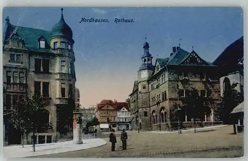 Nordhausen Thueringen Nordhausen Rathaus x / Nordhausen Harz /Nordhausen LKR