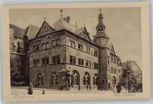 Nordhausen Thueringen Nordhausen Rathaus * / Nordhausen Harz /Nordhausen LKR