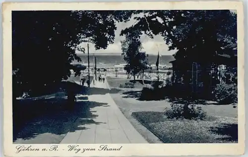 Goehren Ruegen Goehren Ruegen Weg zum Strand x / Goehren Ostseebad Ruegen /Ruegen LKR