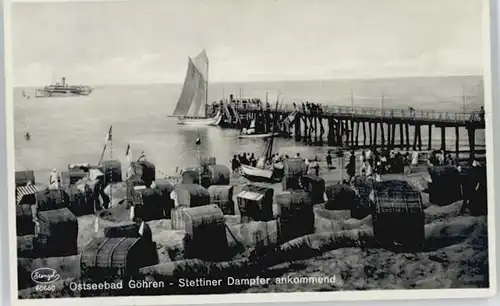 Goehren Ruegen Goehren Ruegen Stettiner Dampfer x / Goehren Ostseebad Ruegen /Ruegen LKR