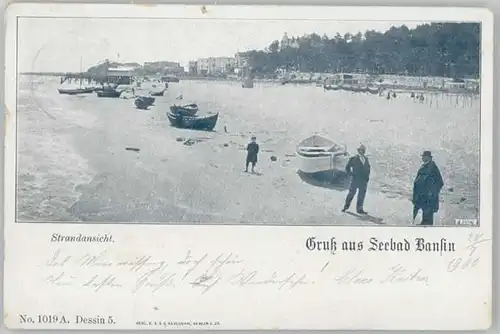 Bansin Ostseebad Bansin Strand x / Heringsdorf /Ostvorpommern LKR