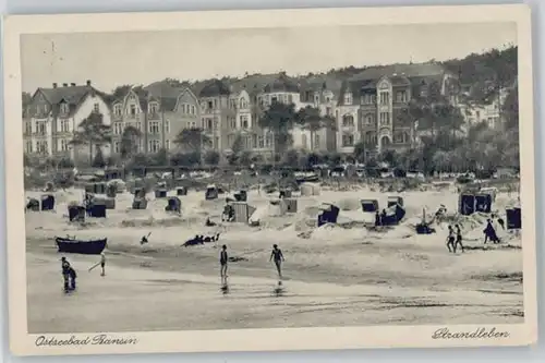 Bansin Ostseebad Bansin Strand x / Heringsdorf /Ostvorpommern LKR