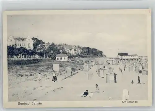 Bansin Ostseebad Bansin Strand x / Heringsdorf /Ostvorpommern LKR