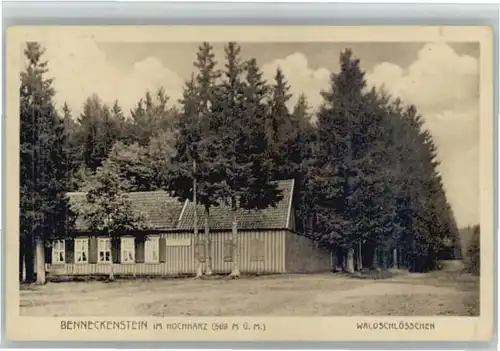 Benneckenstein Waldschloesschen x