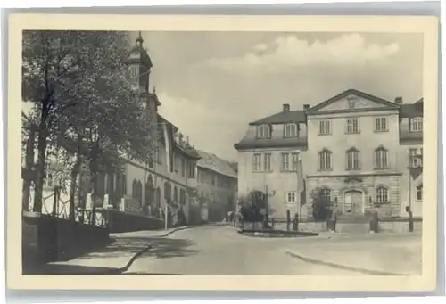 Ilmenau Rathaus Schloss Marktplatz *