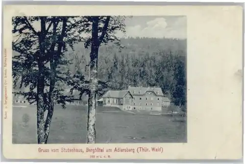 Schmalkalden Stutenhaus Berghotel Adlersberg x