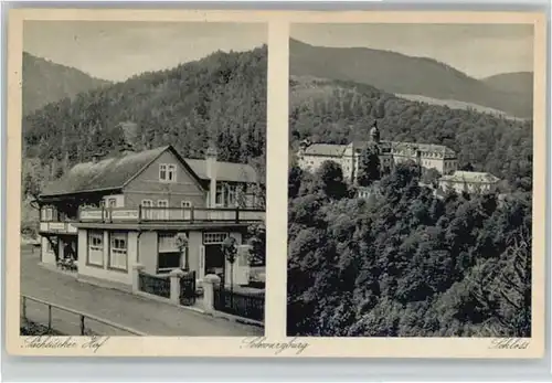 Schwarzburg Gasthaus Saechsicher Hof x