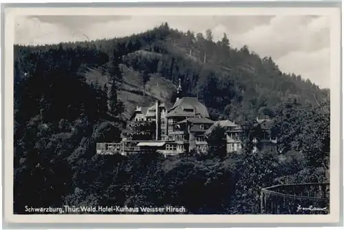 Schwarzburg Hotel-Kurhaus Weisser Hirsch x