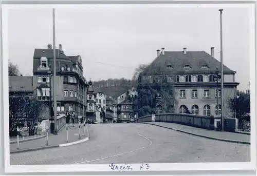 Greiz Schlossbergstrasse Hindenburgbruecke *